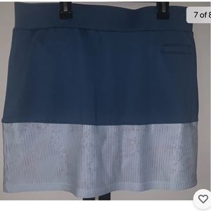 Pebble Beach Women’s Large Dry-Luxe Performance Golf Tennis Skort Skirt EUC!.